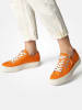 Paul Green Leder-Sneakers in Orange