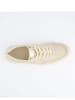 Paul Green Leder-Sneakers in Beige