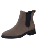 Paul Green Leder-Chelsea-Boots in Braun