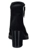 Paul Green Leder-Stiefeletten in Schwarz