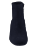 Paul Green Leder-Stiefeletten in Dunkelblau