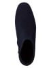 Paul Green Leder-Stiefeletten in Dunkelblau