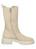 Paul Green Leder-Stiefel in Beige