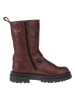 lamino Leren boots rood