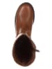 lamino Leder-Stiefel in Hellbraun