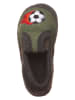 lamino Hausschuhe "Feuerfußball" in Khaki