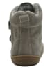 lamino Leder-Boots in Grau