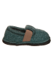 lamino Kapcie w kolorze ciemnozielono-jasnobrązowym