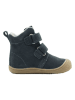 lamino Leren boots donkerblauw