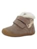 lamino Leder-Boots in Beige