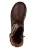 lamino Leder-Stiefel in Braun
