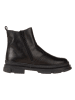 lamino Leder-Chelsea-Boots in Schwarz