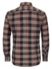 CASAMODA Hemd - Comfort fit - in Schwarz/ Orange/ Grau