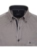 CASAMODA Hemd - Comfort fit - in Schwarz/ Hellbraun