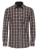 CASAMODA Hemd - Comfort fit - in Schwarz/ Rot/ Creme
