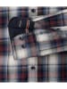 CASAMODA Hemd - Casual fit - in Dunkelblau/ Creme/ Rot
