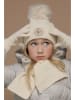 Le Chic 2tlg. Winteraccessoires-set "Rosa & Reya" in Beige