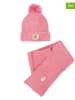 Le Chic 2tlg. Winteraccessoires-set "Rosa & Reya" in Pink
