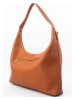 Christian Laurier Leder-Schultertasche "Alix" in Hellbraun - (B)43 x (H)25 x (T)10 cm