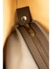 Christian Laurier Leren schoudertas "Azza" taupe - (B)42 x (H)43 x (D)14 cm