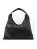 Christian Laurier Leder-Schultertasche "Azza" in Schwarz - (B)42 x (H)43 x (T)14 cm