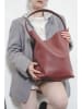 Christian Laurier Leder-Schultertasche "Dune" in Bordeaux - (B)26 x (H)36 x (T)16 cm