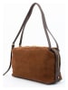 Christian Laurier Leder-Schultertasche "Yra" in Braun - (B)34 x (H)18 x (T)12 cm