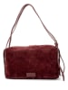 Christian Laurier Leder-Schultertasche "Yra" in Rot - (B)34 x (H)18 x (T)12 cm