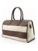 Christian Laurier Leder-Reisetasche "Jay" in Braun - (B)45 x (H)28 x (T)17 cm