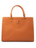 Christian Laurier Leder-Businesstasche "Nya" in Camel - (B)42 x (H)32 x (T)14 cm