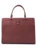 Christian Laurier Leder-Businesstasche "Nya" in Bordeaux - (B)42 x (H)32 x (T)14 cm