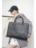 Christian Laurier Leder-Businesstasche "Nya" in Schwarz - (B)42 x (H)32 x (T)14 cm