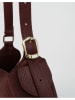 Christian Laurier Leren schoudertas "Mika" bordeaux - (B)26 x (H)21 x (D)2 cm