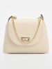 Christian Laurier Leren schoudertas "Zia" beige - (B)21 x (H)18 x (D)7,5 cm