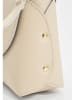 Christian Laurier Leren schoudertas "Zia" beige - (B)21 x (H)18 x (D)7,5 cm