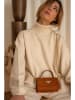 Christian Laurier Leren handtas "Lily" camel - (B)19 x (H)11 x (D)7,5 cm