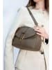 Christian Laurier Leder-Umhängetasche ''Leora'' in Taupe - (B)27 x (H)19,5 x (T)9,5 cm
