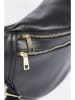 Christian Laurier Leder-Gürteltasche ''Dayana'' in Schwarz - (L)19 x (B)33 cm