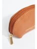 Christian Laurier Leren portemonnee "Nika" lichtbruin - (B)11 x (H)6 x (D)3 cm