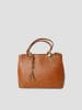 Christian Laurier Leder-Henkeltasche "Lyra" in Hellbraun - (B)35 x (H)23 x (T)11 cm