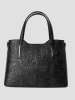 Christian Laurier Leder-Schultertasche "Noor" in Schwarz - (B)40 x (H)27 x (T)16 cm