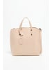 Christian Laurier Leder-Henkeltasche "Livia" in Beige - (B)36 x (H)39 x (T)12 cm