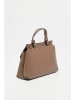 Christian Laurier Leder-Henkeltasche "Ciara" in Taupe - (B)27 x (H)19 x (T)9 cm