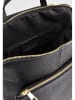 Christian Laurier Leder-Rucksack "Milana" in Schwarz - (B)24 x (H)27 x (T)9 cm
