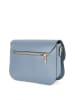 Christian Laurier Leder-Schultertasche "Roma" in Hellblau - (B)24 x (H)15 x (T)8 cm