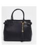 Christian Laurier Skórzana torebka "Anita" w kolorze czarnym - 32,5 x 23 x 15,5 cm