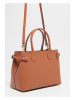 Christian Laurier Leren handtas "Anita" camel - (B)32,5 x (H)23 x (D)15,5 cm