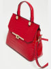 Christian Laurier Leren handtas "Emy" rood - (B)27 x (H)19 x (D)12 cm