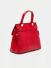 Christian Laurier Leder-Henkeltasche "Emy" in Rot - (B)27 x (H)19 x (T)12 cm