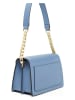 Christian Laurier Leder-Schultertasche "Ava" in Hellblau - (B)22 x (H)14 x (T)10 cm
